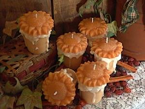 Sunflower Votives 6 pack