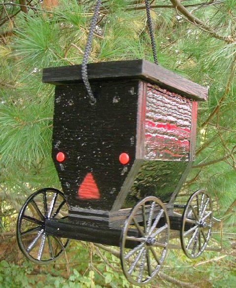 bird house, birdhouse, bird houses, hanging bird house, buggy bird house, birdie buggy, birdie buggy bird house