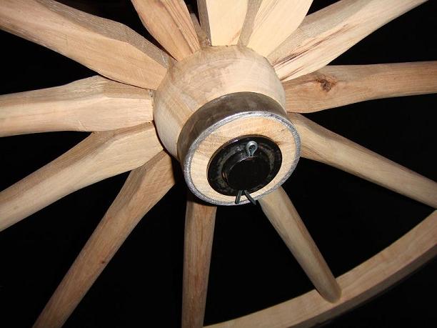 custom wagon wheel steel axle