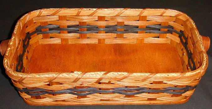 Amish Country Handmade Rustic Large Bread Basket