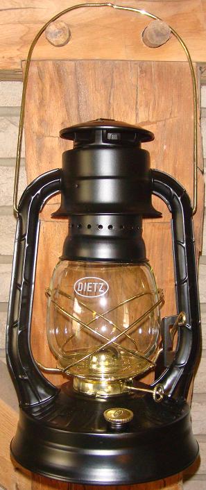 large black kerosene amish country barn lantern light