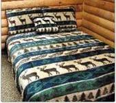 Elk Adventure Cabin Bedding Set 