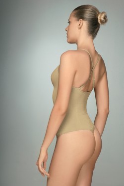Slimming Bodysuits - Plie Thong Back Slimming Bodysuit