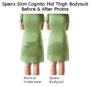 spanx before and after. Bodysuit Before After