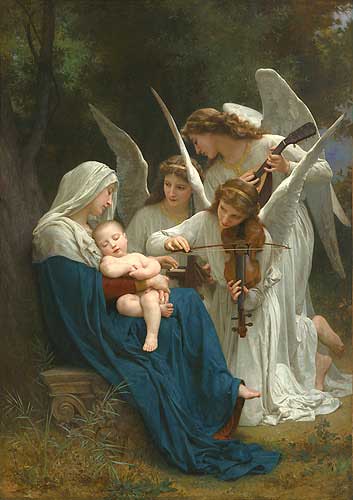 Song of the Angels by Bouguereau