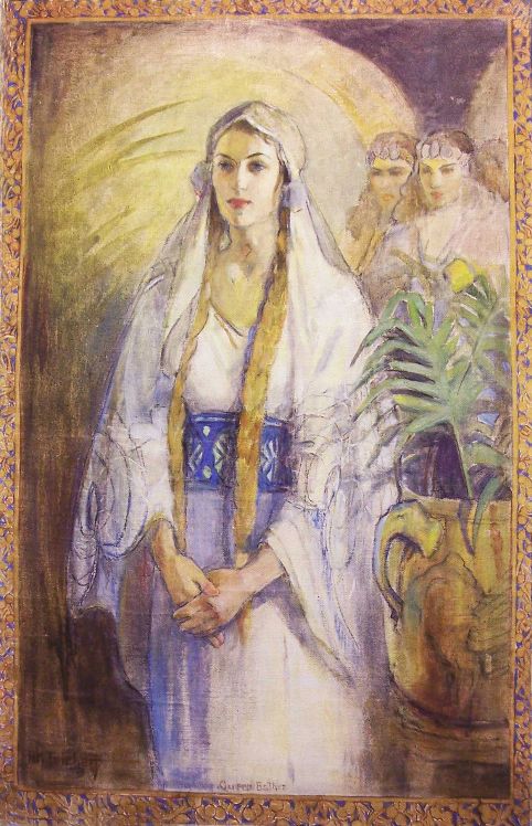 Queen Esther by Minerva Teichert