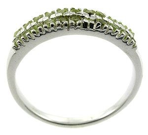 Sterling 925 Silver Peridot Ring DSR23560