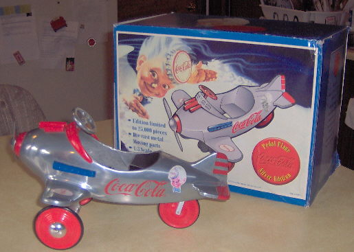 Coca Cola Pedal Airplane