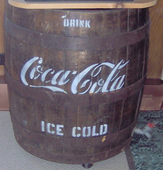 Coca Cola Barrel