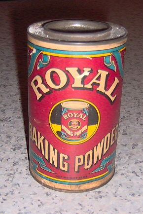 Royal Baking Powder Tin