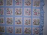 Beatrix Potter Peter Rabbit Baby Toddler Quilt, Beatrix Potter Peter Rabbit Nursery Bedding, Beatrix Potter Peter Rabbit Baby Crib bedding