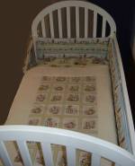 Beatrix Potter Peter Rabbit Baby Toddler Quilt, Beatrix Potter Peter Rabbit Nursery Bedding, Beatrix Potter Peter Rabbit Baby Crib bedding