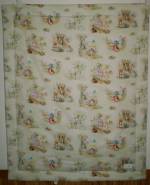 Beatrix Potter Peter Rabbit Baby Quilt, Beatrix Potter Peter Rabbit Toddler Quilts, Beatrix Potter Peter Rabbit Baby Crib Bedding, Beatrix Potter Peter Rabbit nursery bedding, Beatrix Potter Peter Rabbit Patchwork Baby Comforter Duvet