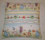 Beatrix Potter Peter Rabbit Blue Baby Toddler Toss Pillow, Beatrix Potter Peter Rabbit Nursery Pillows, Beatrix Potter Peter Rabbit Baby Toss Pillow Pillows Nursery Accessories