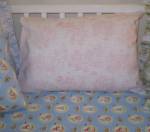 Beatrix Potter Peter Rabbit Pink Toile Baby Toddler Travel Pillow, Beatrix Potter Peter Rabbit Nursery Pillows, Beatrix Potter Peter Rabbit Baby Toddler Travel Pillow Pillows Nursery Accessories