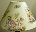 Beatrix Potter Peter Rabbit Green Baby Toddler Lampshade Lampshade, Beatrix Potter Peter Rabbit Nursery Lamp Shade Lampshades, Beatrix Potter Peter Rabbit Baby Lamps Nursery Accessories