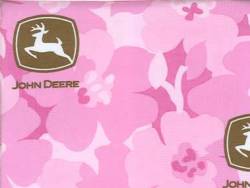 John Deere Pink camo camouflage pink floral John Deere Baby quilts bedding pink girl  Nursery Accessories