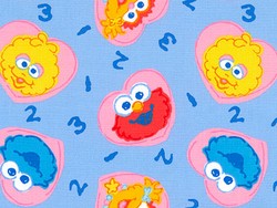 Sesame Street Muppets Pink Hearts on Blue Numbers Cookie monster, Oscar grouch, Ernie, big bird, Elmo, Groover, Zoe, Gund, Bert Baby Toddler Quilts Quilt Comforter Comforters Duvet Duvets Bed Bedroom Girl Boy Girls Boys Toddler Infant Infants Newborns Newborn Nursery Bedding Set Sets products items Sesame Street Muppets Baby Toddler Crib Bedding Sesame Street Muppets Nursery Accessories