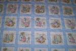 Beatrix Potter Peter Rabbit Pillow Sham & Twin Size Quilt, Beatrix Potter Peter Rabbit Pillow Sham & Twin Size Quilt, Beatrix Potter Peter Rabbit Pillow Sham & Twin Size Quilt, Custom Made Twin Size Bedding