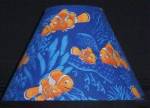 Finding Nemo Blue Lampshade, Finding Nemo Lamp Shade, Finding Nemo Lamp Shad Shades, Finding Nemo nursery Accessories, Finding Nemo Nursery Products