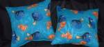 Finding Nemo Toss Pillows, Finding Nemo Green Toss Pillow, Finding Nemo Tosspillows, Finding Nemo nursery Accessories, Finding Nemo Nursery Products