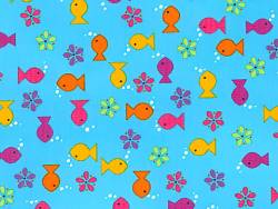 Bubbles Waves Mosaic Baby Toddler Quilts Baby Crib Bedding Tropical Fish Nursery Accessories