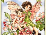 Fairy Fairies Butterflies white Fairies Flowers butterfly fairy Baby Toddler Quilts Baby Crib Bedding fairy fairies Nursery Accessories