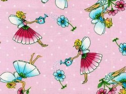 Fairies white flannel Baby Toddler Quilts Baby Crib Bedding Fairy fairies Nursery Accessories