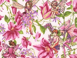 Fairy Fairies Flowers Butterflies pink butterfly flower Baby Toddler Quilts Baby Crib Bedding fairy fairies pink nursery Accessories