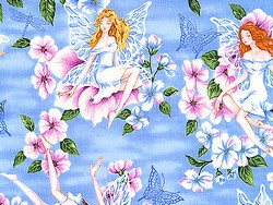 Fairy Fairies on Lilac floral flowers Baby Toddler Quilts Baby Crib Bedding tropical Fish Nursery Accessories