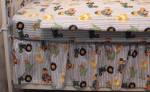 John Deere Bed Skirt, John Deere Blue Jean Teddy Baby Crib Set, John Deere Dust Ruffle, John Deere Blue Jean Teddy Crib Skirt, John Deere Blue Jean Teddy Baby Room, John Deere Blue Jean Teddy Nursery Accessories, John Deere Baby Stuff