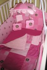 John Deere Baby Crib Set, John Deere Baby Crib Sets, John Deere Pink Baby Room, John Deere Blue Jean Teddy Nursery Accessories, John Deere Baby Stuff