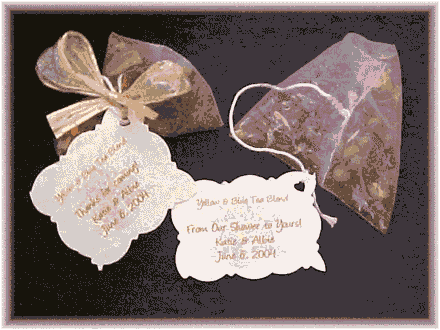 tea bag party favors