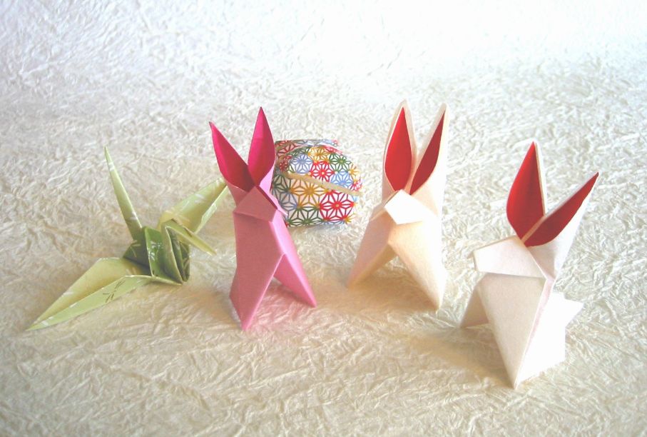 Origami Rabbit Face Folding Instructions - How to Make Origami