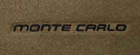 Chevy Monte-Carlo Floor Mats. Part #819075