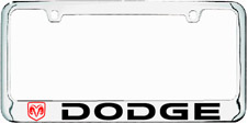 Dodge License Plate Frames 