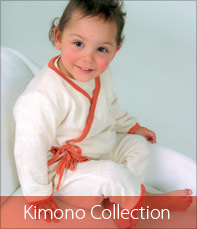 Organic cotton baby clothing ~ Unisex - Kimono