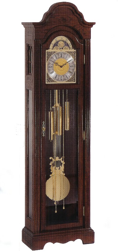 Bulova Grandfather Clock - Bonnet Top Styles