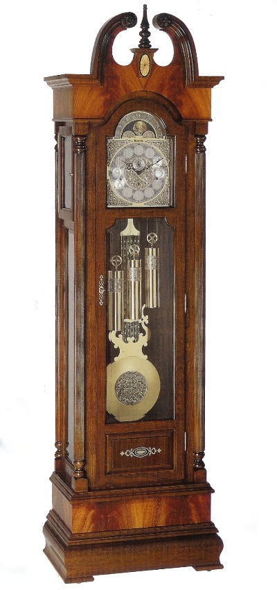 Bulova Grandfather Clock - Swan's Neck Styles