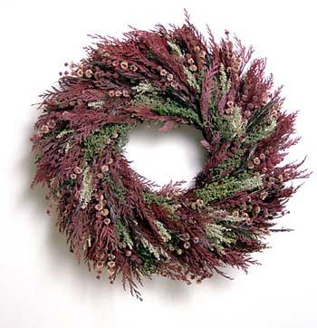 Burgundy Aroma Wreath