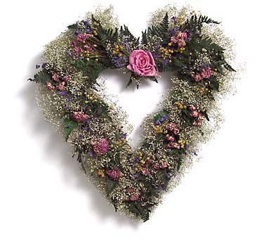 Victorian Heart Wreath