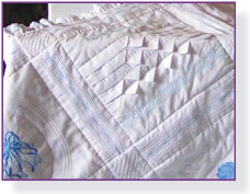 You will learn a lot of different types of stitches