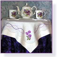 Many applications for heirloom sewing by machine