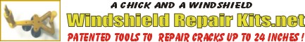 Offering a windshield repair business opportunity with windshield repair kits to repair long cracks