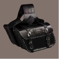 LEATHER MOTORCYCLE SADDLEBAGS