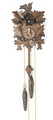 German Black Forest Antique Pendulum Cuckoo Clock  - Antique Grandfather clock