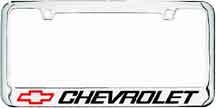 Chevy License Plate Frames 