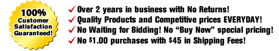 Customer Satisfaction Guarantee